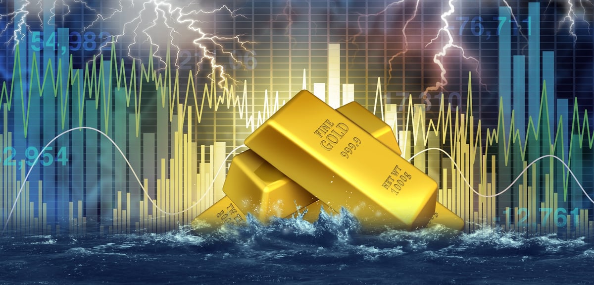 Gold Price Crisis as a downturn and price drop.